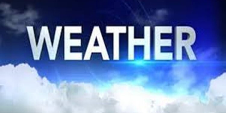 நாட்டின் பொதுவான வானிலை முன்னறிவிப்பு