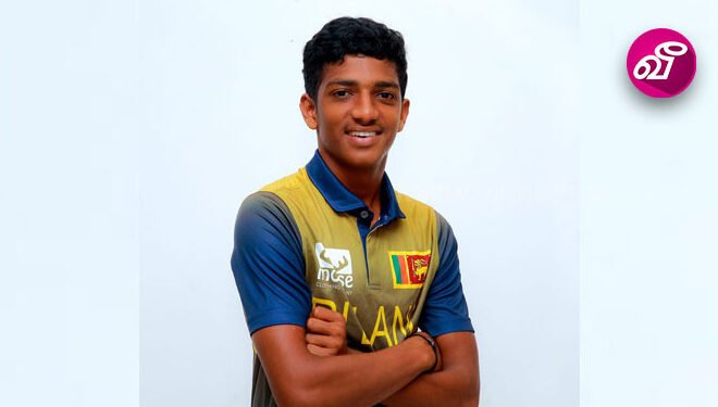 19 வயதின் கீழ் ஆசிய கிண்ணம் : இலங்கை அணிக்கு கைகொடுத்த ஷாருஜனின் அரைச் சதம்