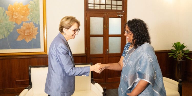 பிரான்ஸ் நாட்டின் ஐரோப்பா மற்றும் வெளியுறவுகள் தொடர்பான அமைச்சின் பொதுச் செயலாளர் மற்றும் பிரதமருக்கிடையிலான சந்திப்பு.