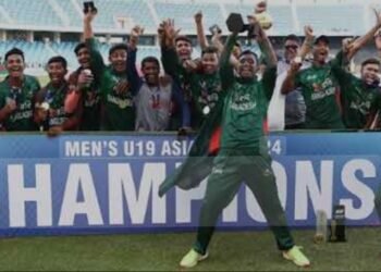 19 வயதுக்குட்பட்ட ஆசிய கிண்ண கிரிக்கெட் இறுதிப் போட்டியில் 59 ஓட்டங்களால் வெற்றிபெற்ற பங்களாதேஷ்!